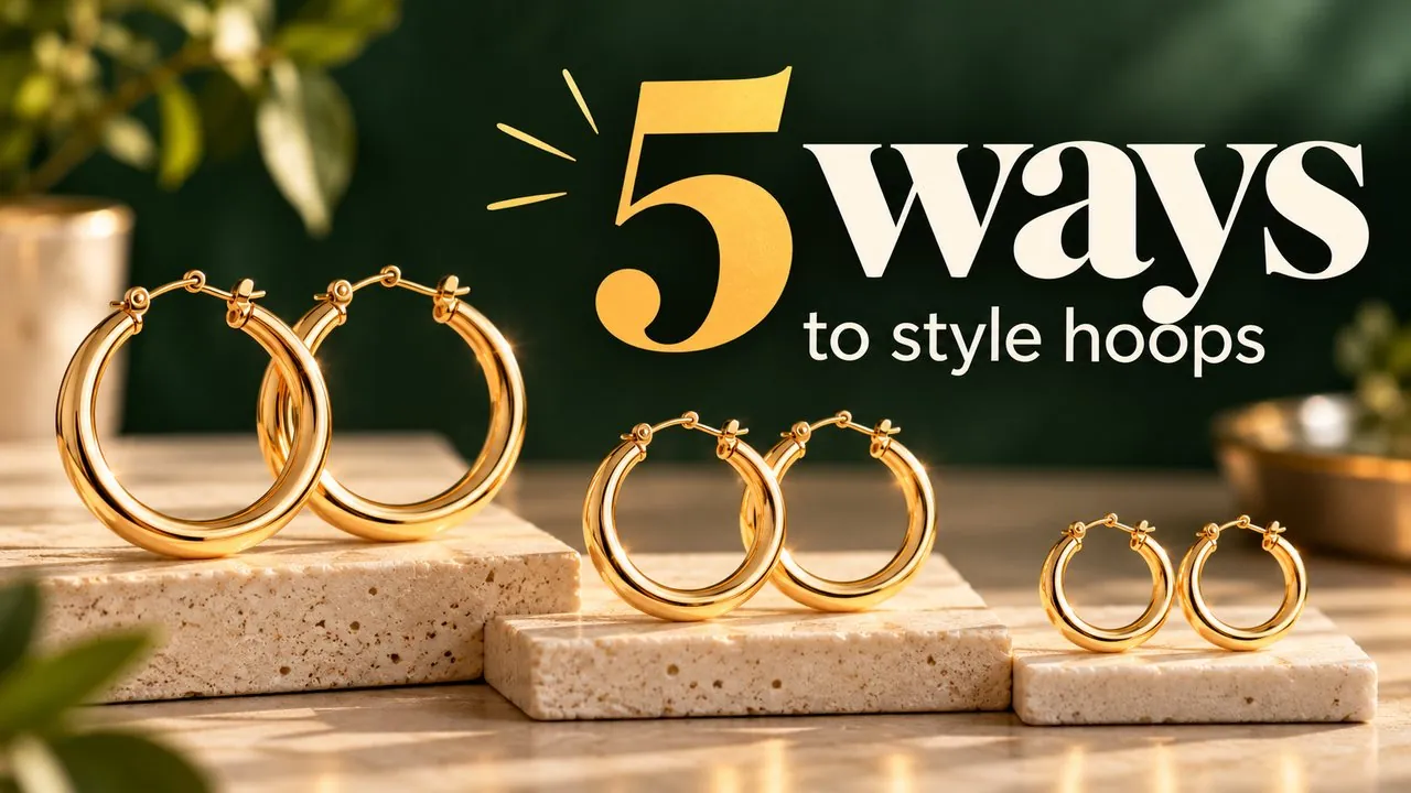 5 ways to style hoops thumbnail